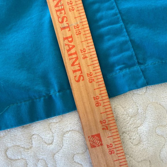 White Label  Stretch M Scrub Teal Color Top   238 - Picture 5 of 7